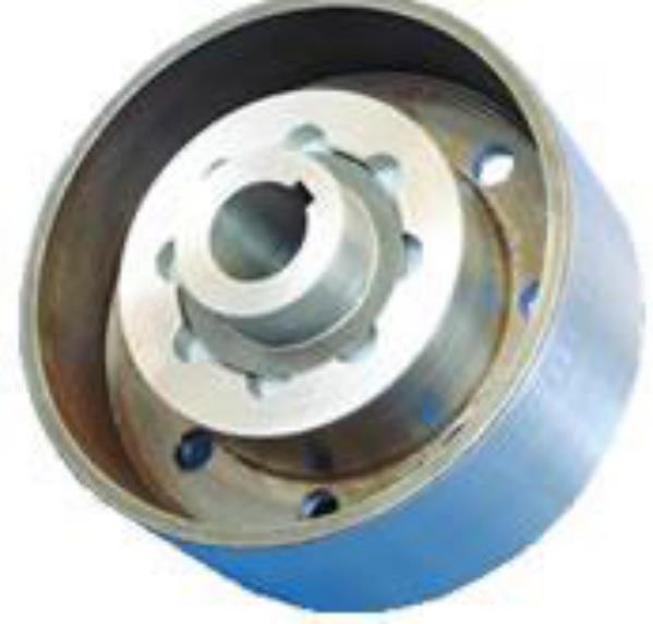 LZZ (ZLL) type gear coupling with brake wheel pin